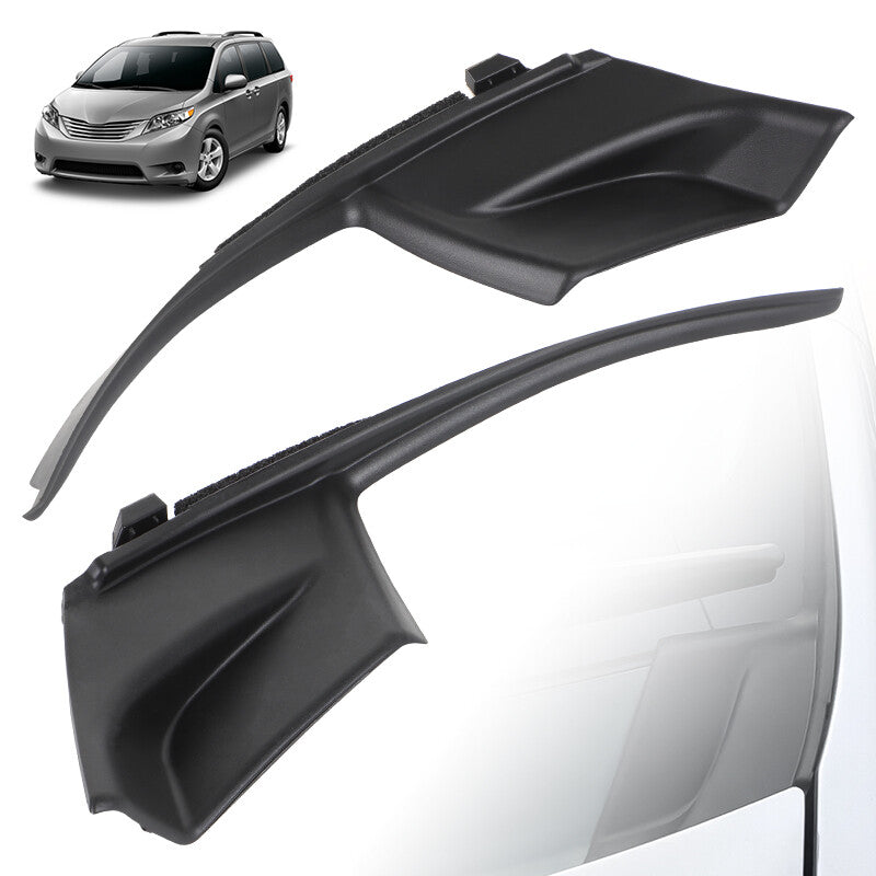 2011-2020 Side Cowl Extension Cover Trim for Toyota for Sienna Car Windshield Wiper