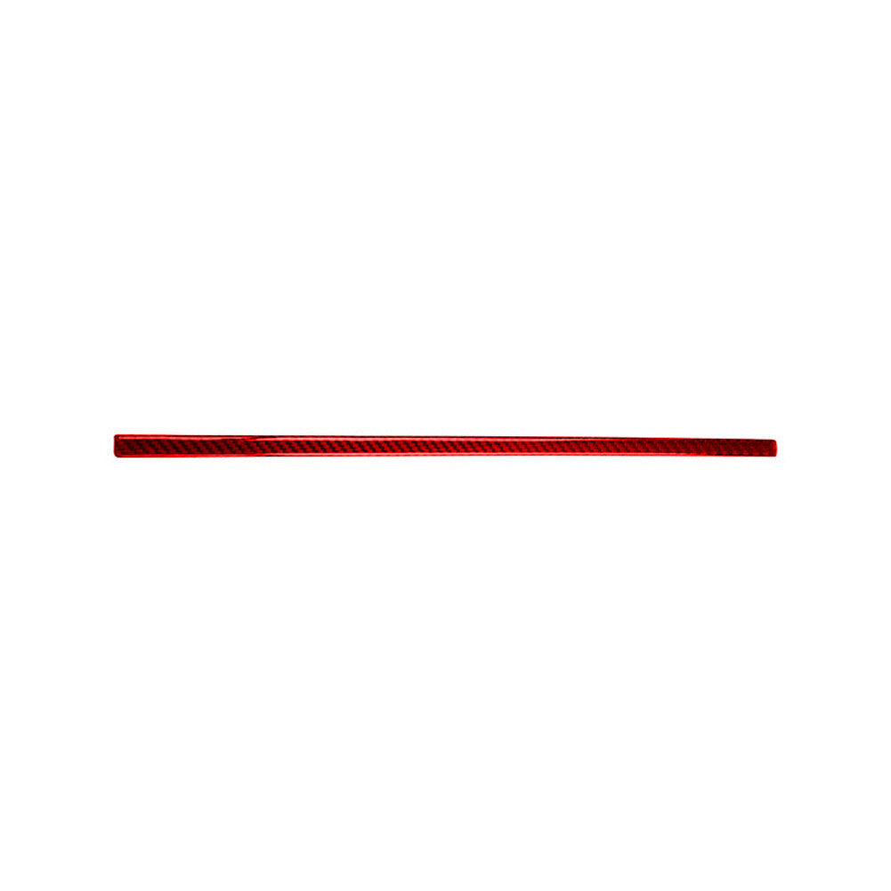 for Audi Q5 Red Carbon Fiber Interior Passenger Side Dash Cover Trim Strip