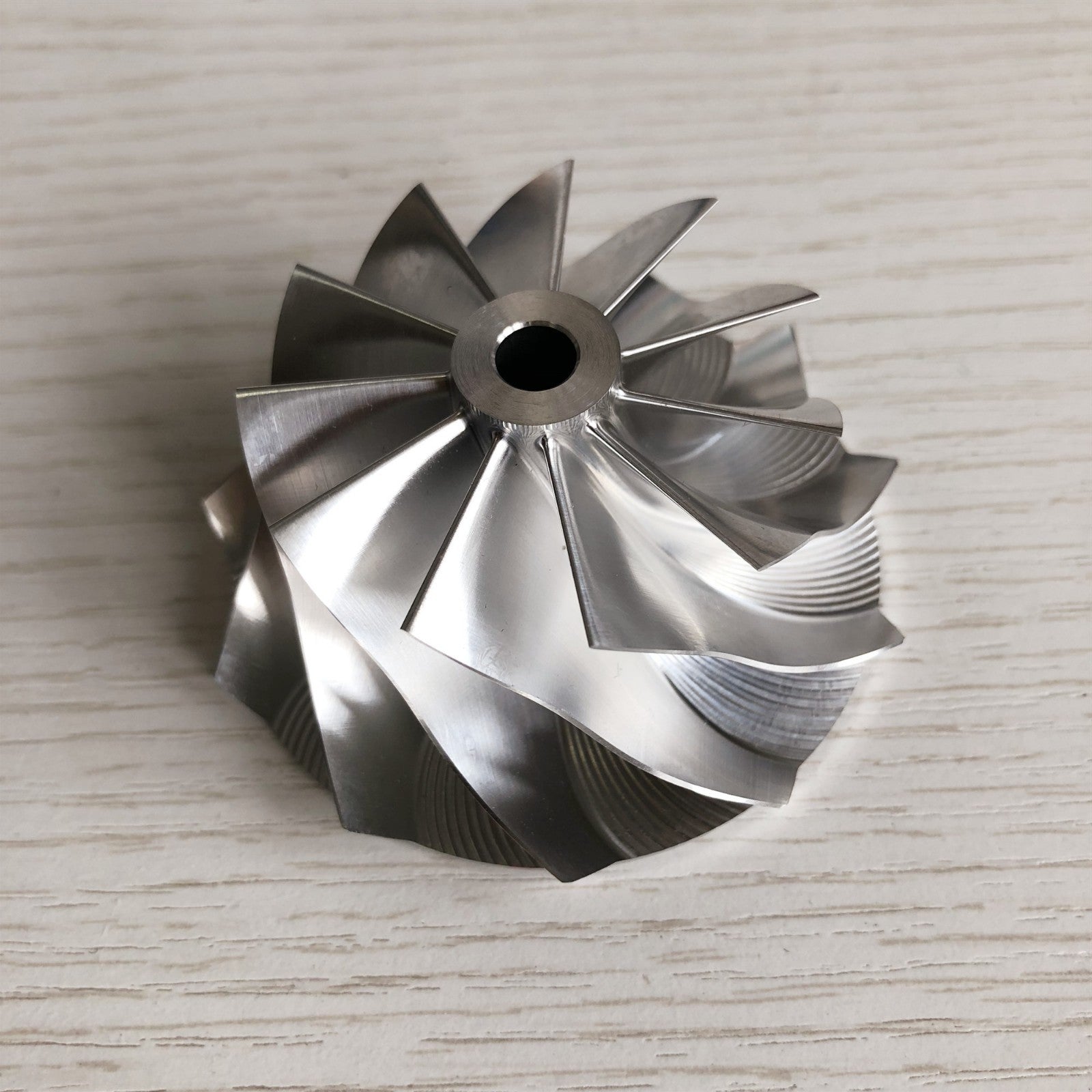 HT18 11+0 Blade 48.00/62.89 mm Performance Aluminum 2618/Burnt Compressor Wheel