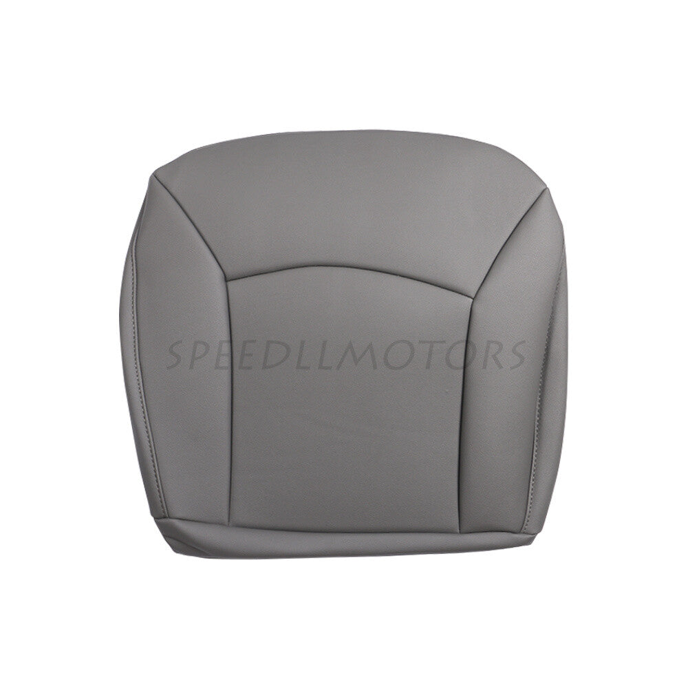 Fit 2002 - 2008 for Ford E150 E250 Econoline Van Driver Bottom Vinyl for Seat Cover Gray Q
