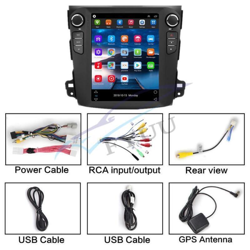 Compatible with Outlander 9.7-inch Android 10.1 Car Stereo Radio with GPS 2+32G FM for 06-12 n