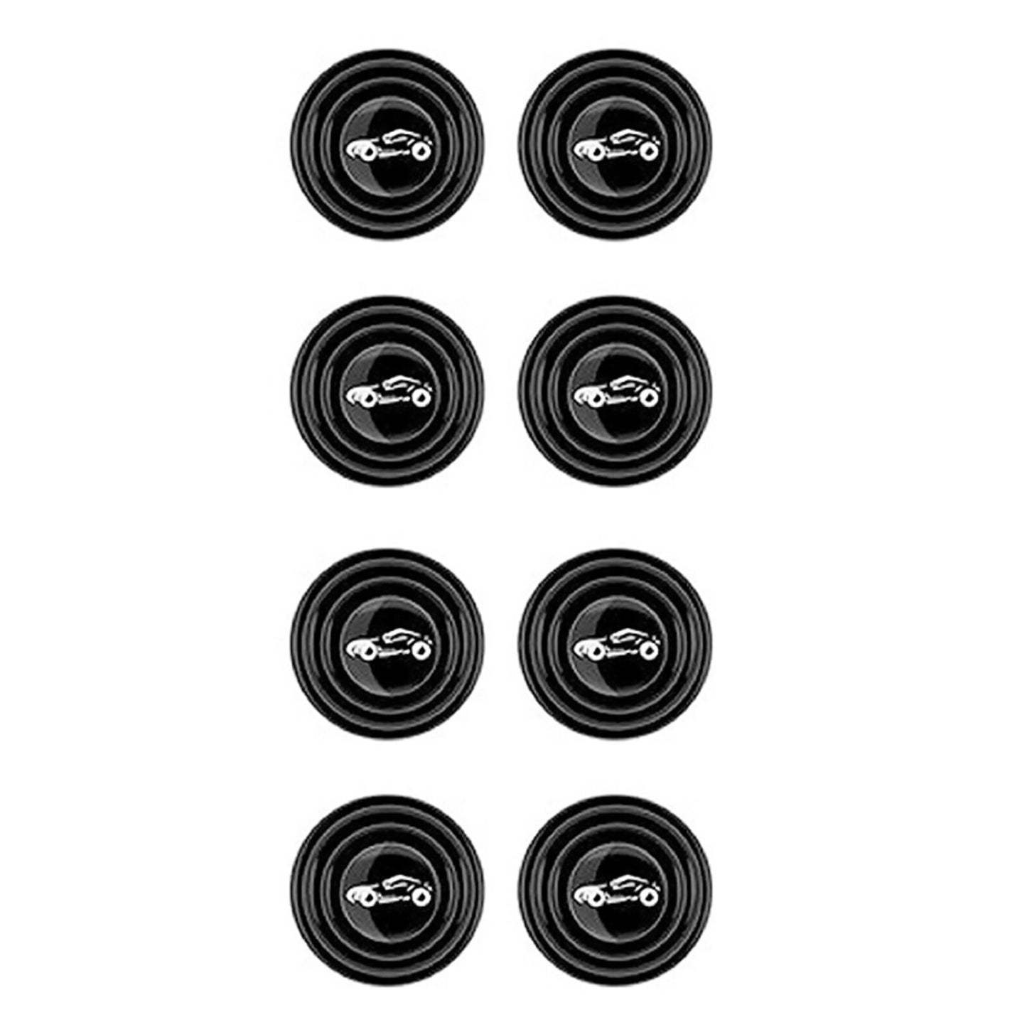 8PCS Car Door Closing Anti-shock Protection Pad Replacement Parts For Model 3/Y