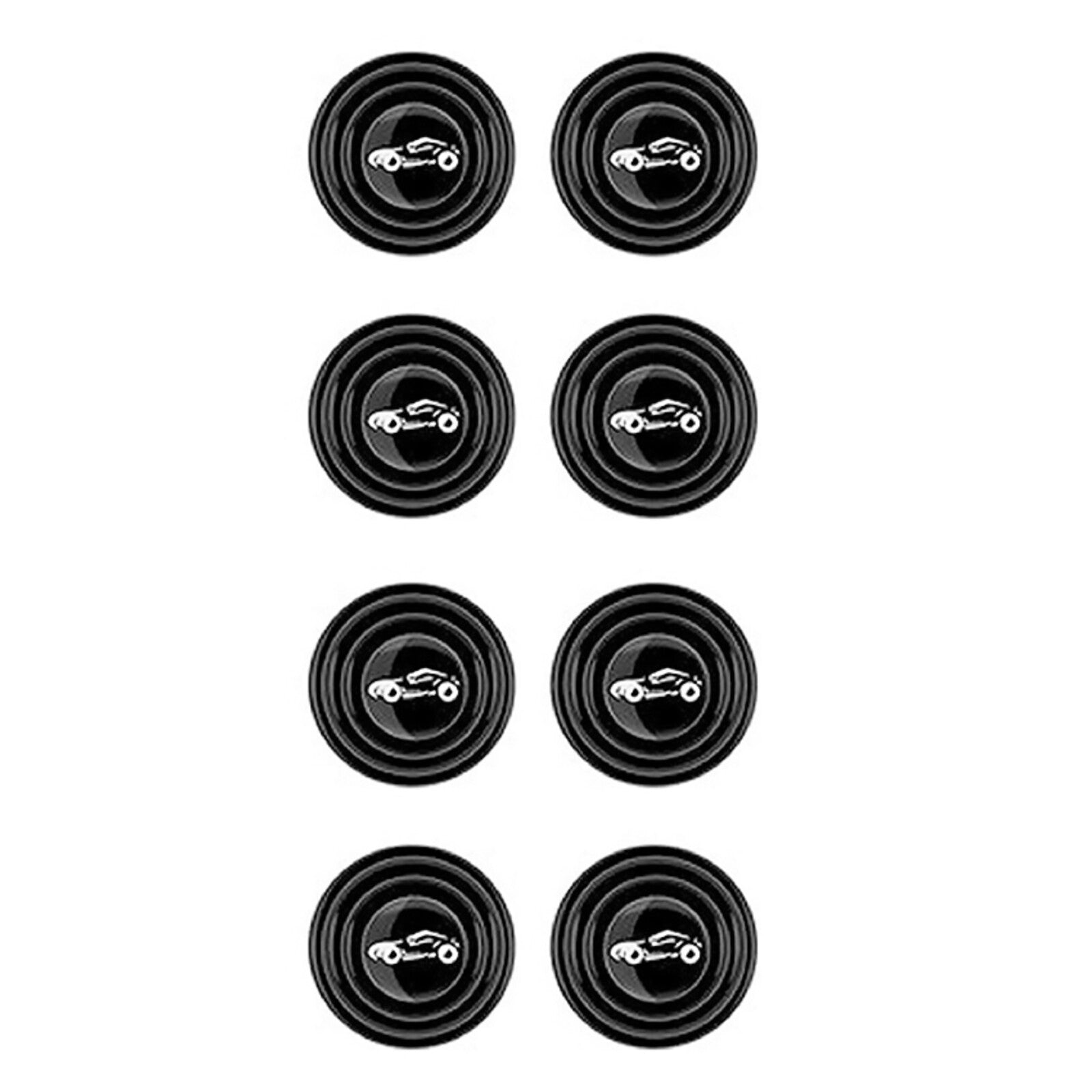 8PCS Car Door Closing Anti-shock Protection Pad Replacement Parts For Model 3/Y