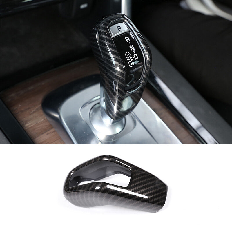 Carbon fiber style gear shift knife protector suitable for Range Rover Sport 2018 - 2020 Q