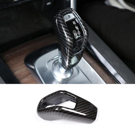 Carbon fiber style gear shift knife protector suitable for Range Rover Sport 2018 - 2020 Q