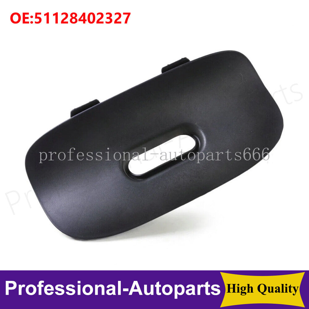 1 Rear bumper tow hook protective cover, black, suitable for BMW X5 E53 2000 - 2006 51128402327