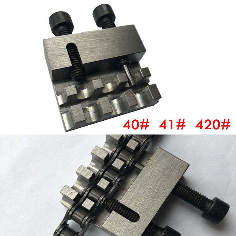 Heavy-duty bicycle chain disconnector circuit breaker tool 40 41 420 chain pin - n
