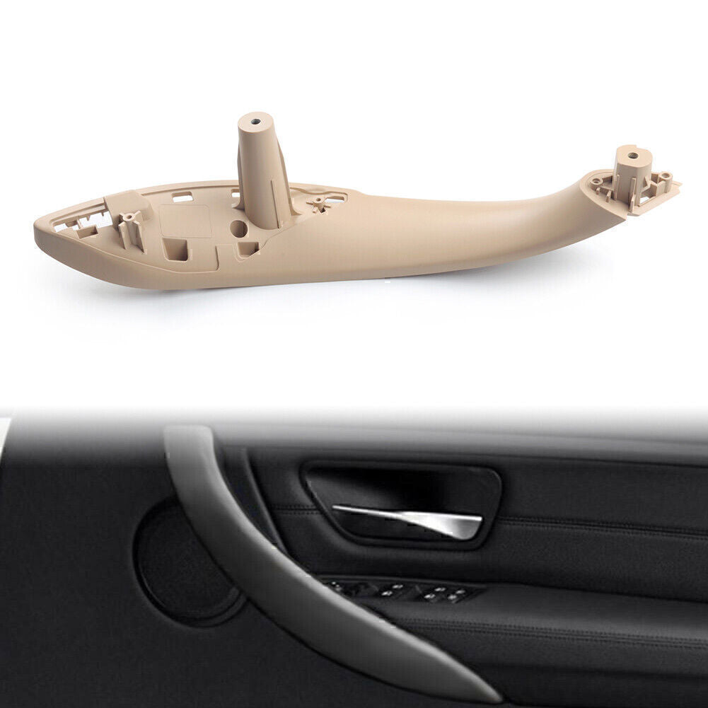 Car Inner Front Left Door Panel Handle Pull Trim Cover Fit for BMW 3Series F30 F35