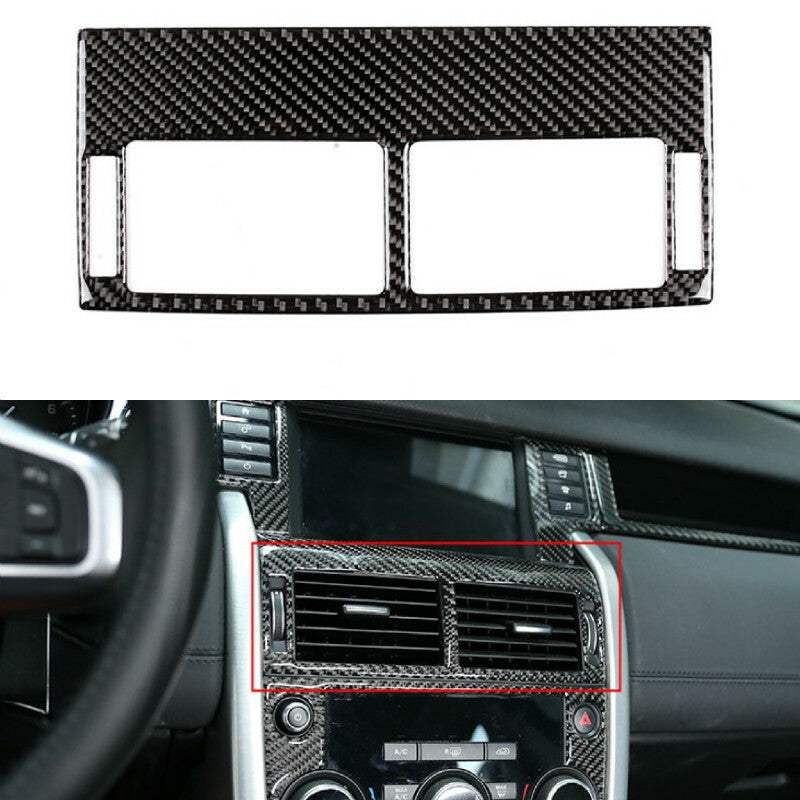 Carbon fiber internal air conditioning protective cover suitable for Land Rover for Range Rover Discovery 2015 - 19