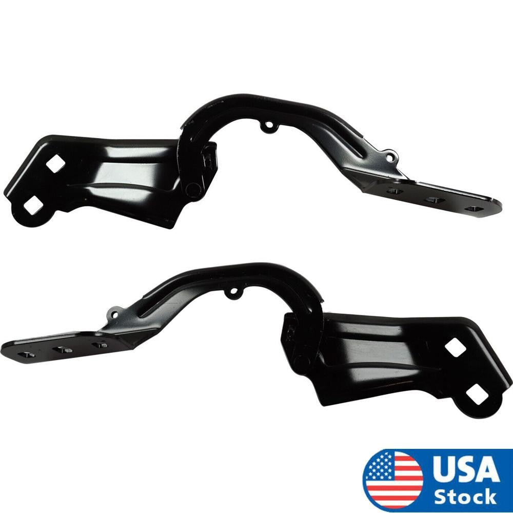 2X Car Black Hood Hinges Left+Right for Ford Escape Focus BM5Z16797A CP9Z16796A Q