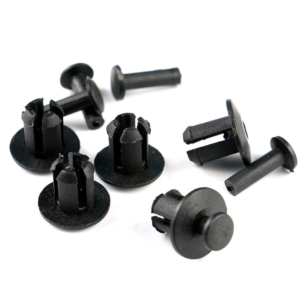 10x Car Cooling Fan Shroud Clips Fit for BMW E30 E31 E32 E34 E36 E38 E46 Black Q