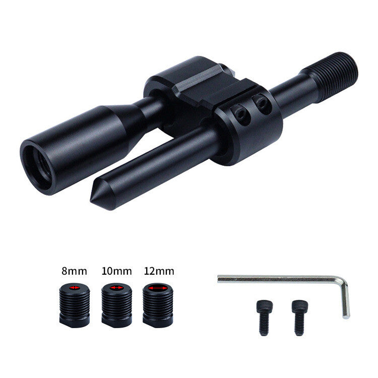 Car shift lever extender adjustable lever transmission extender M8/10/12 adapter
