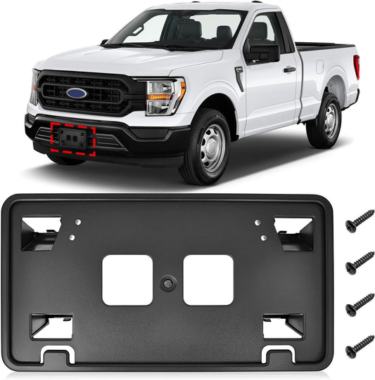 ML3Z-17A385-AB For 2021 2022 2023 F-150 3.3L 5.0L Front License Plate Bracket Q