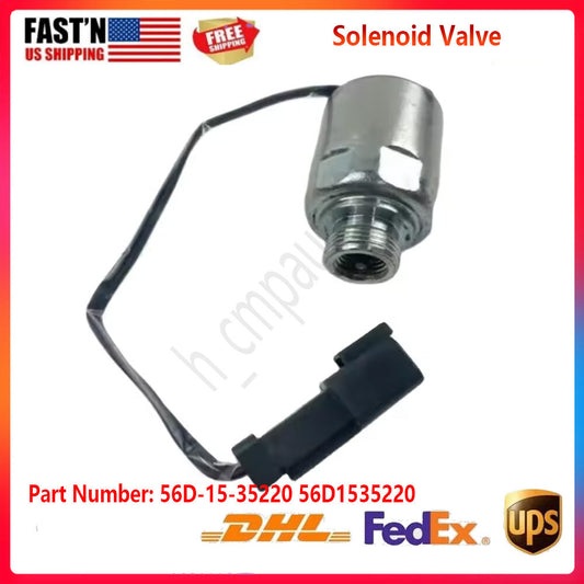 Solenoid Valve 56D-15-35220 56D1535220 For Dump Truck HM300 HM400 Loader WA500
