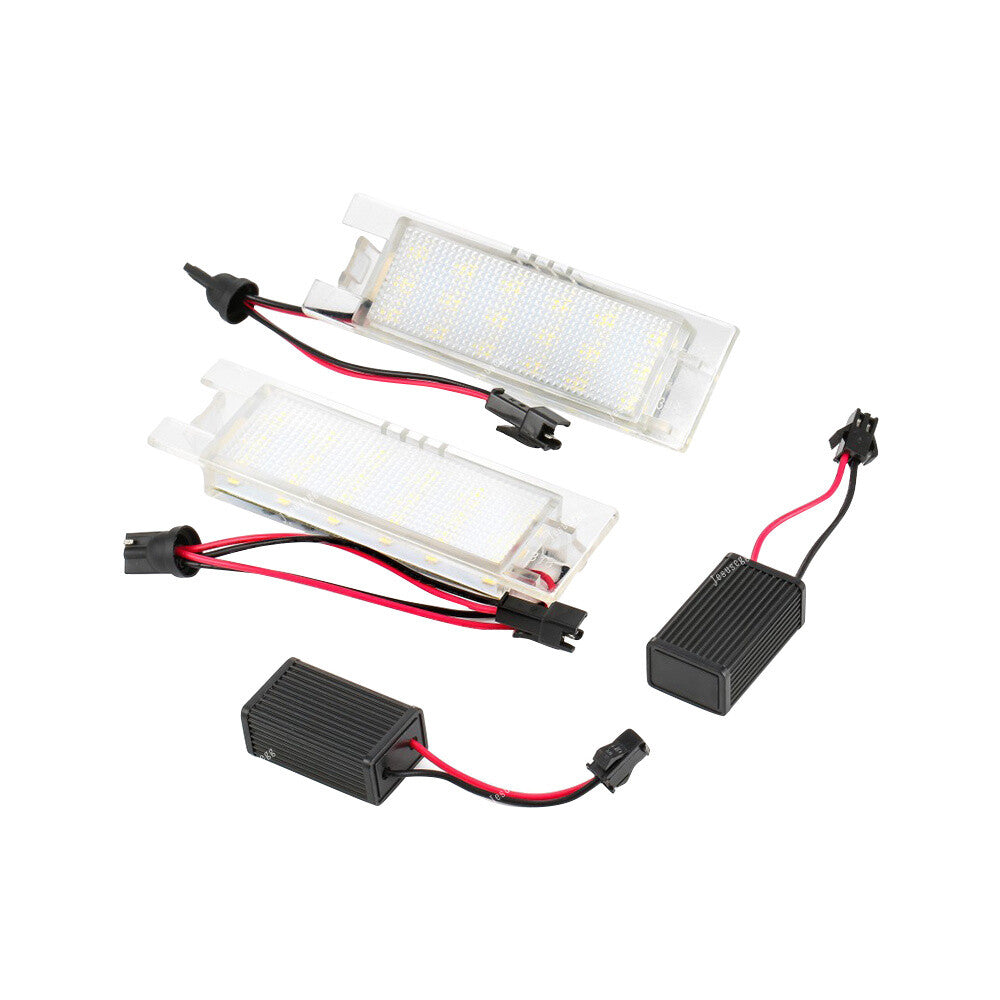 18 LED License Plate Lights Lamp Fit for Vauxhall for Opel for Astra Corsa Insignia Q