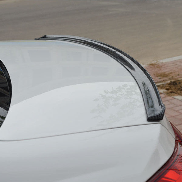 4.9ft 3D Carbon Fiber Rear Wing, Lip, Tail, Trunk, Roof Trim, Luxury Package n