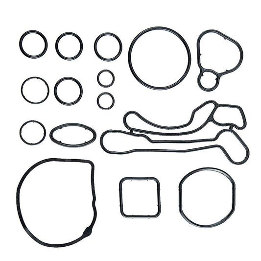 15Pcs Oil Cooler Gasket Set Seals Repair Fit Chevy for Cruze Aveo 1.6L 1.8L 55353321 Q