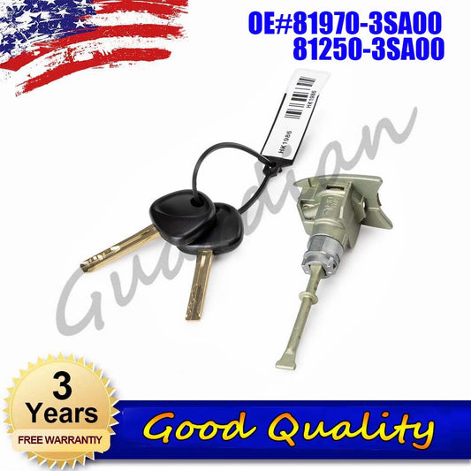 Ignition switch front left door lock cylinder 81970 - 3SA00 Applicable to for Hyundai Sonata 09 - 14