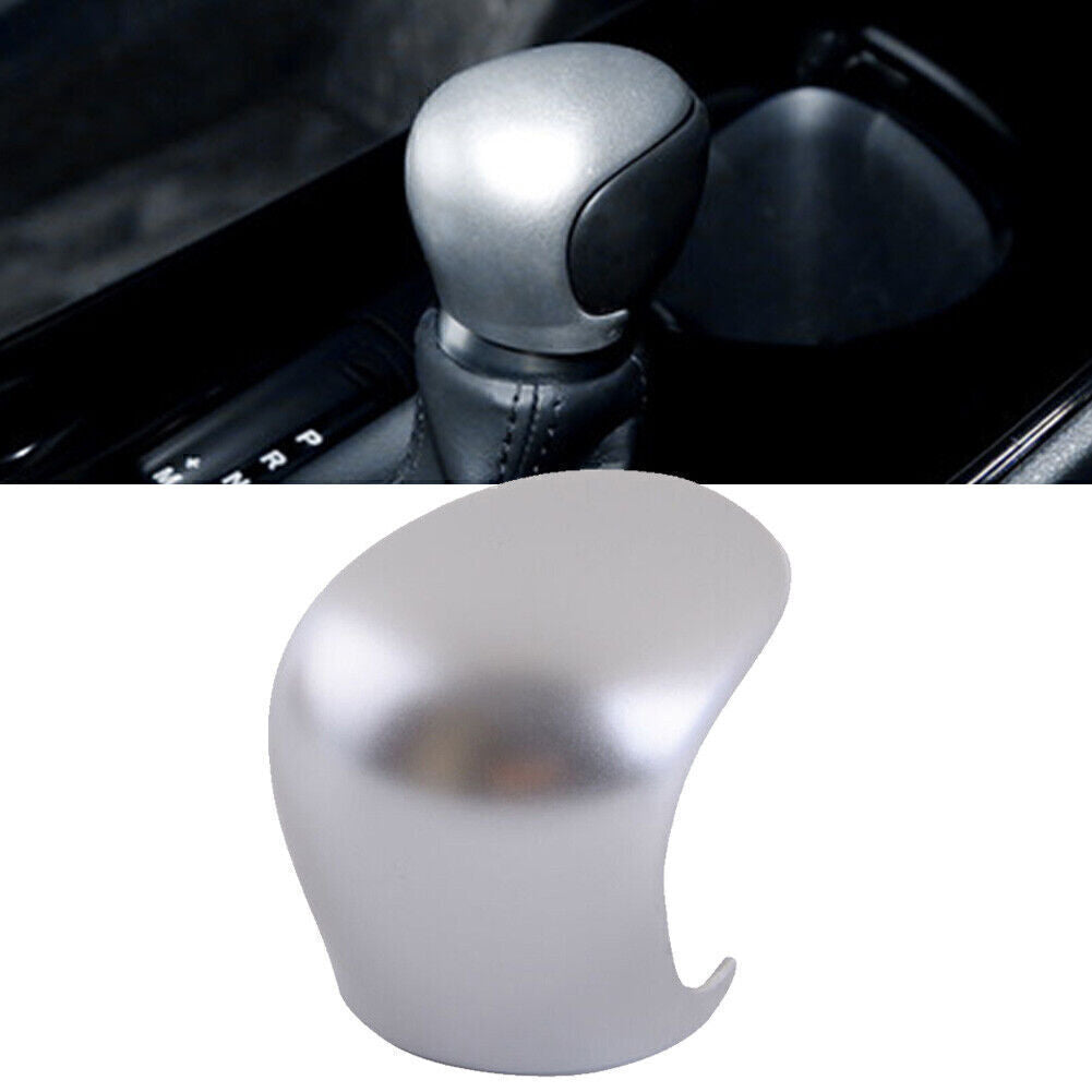 Auto Inner Gear Lever Shift Knob Cover Trim Fit for Toyota C-HR CHR 2016-2023 Silver