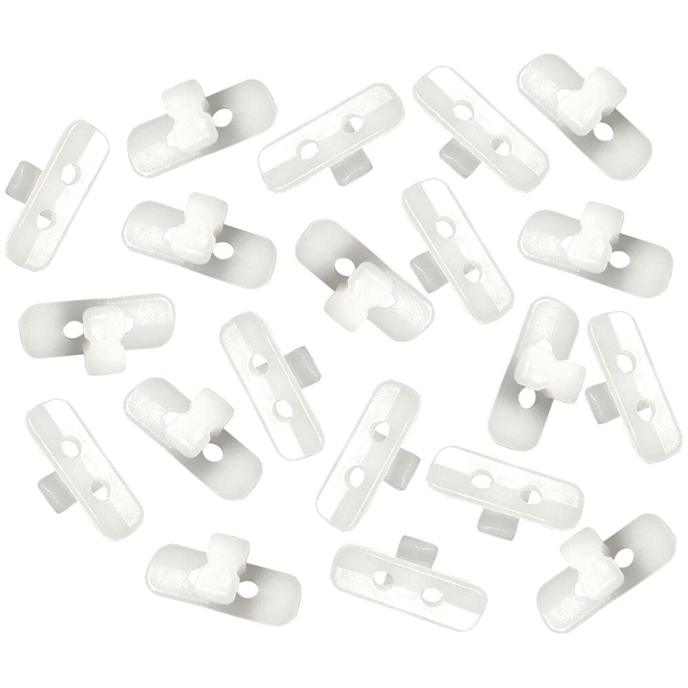 20Pcs For 1985-1995 E-Class W124 S124 C124 Door Moulding Clips White 0069887478