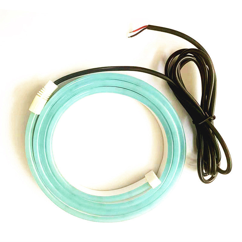 1Pc Car Ice Blue LED Atmosphere Lamp DRL Engine Hood Daytime Running Light Strip