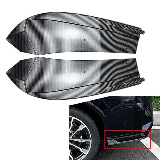Rear Lip Wrap Angle Corner Spoiler for BMW X4 G02 LCI M Sport 2022-2023