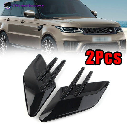 LHRH Fender Air Side Vents Grille Black For 2018-2022 for Range Rover Sport