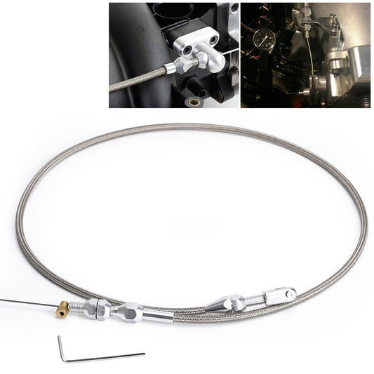 Long-lasting LS Engine 36Stainless Steel Throttle Gas Cable LS1 4.8 5.3 6.0 Kit v