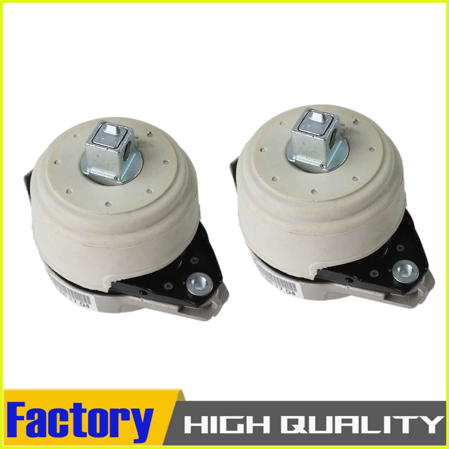 Approximately 2 engine mounting pieces are suitable for W166, ML550, GL450, GLS550, and X166 models. n