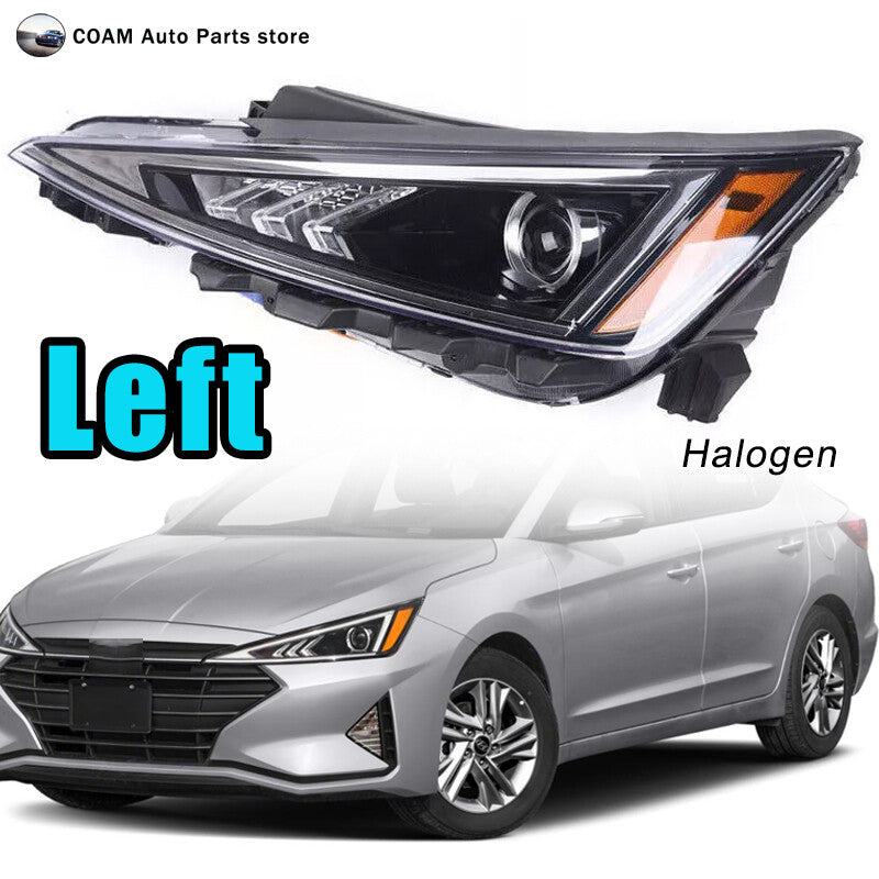 Headlight assembly with LED DRL for 2019 for Hyundai for Elantra (left side)