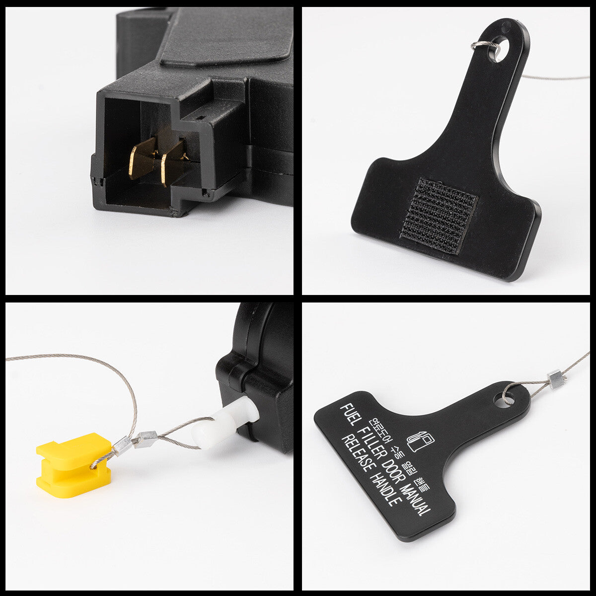 Fuel gas filling door lock release handle opener actuator 81590-2W000 suitable for Hyundai - n