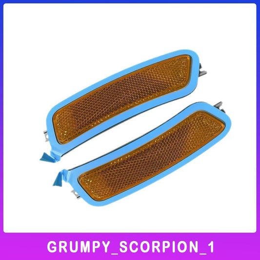 2Pcs Side Marker Reflector Left  Right for 2019 for BMW 8-Series G14 G15 840i 840iX Q