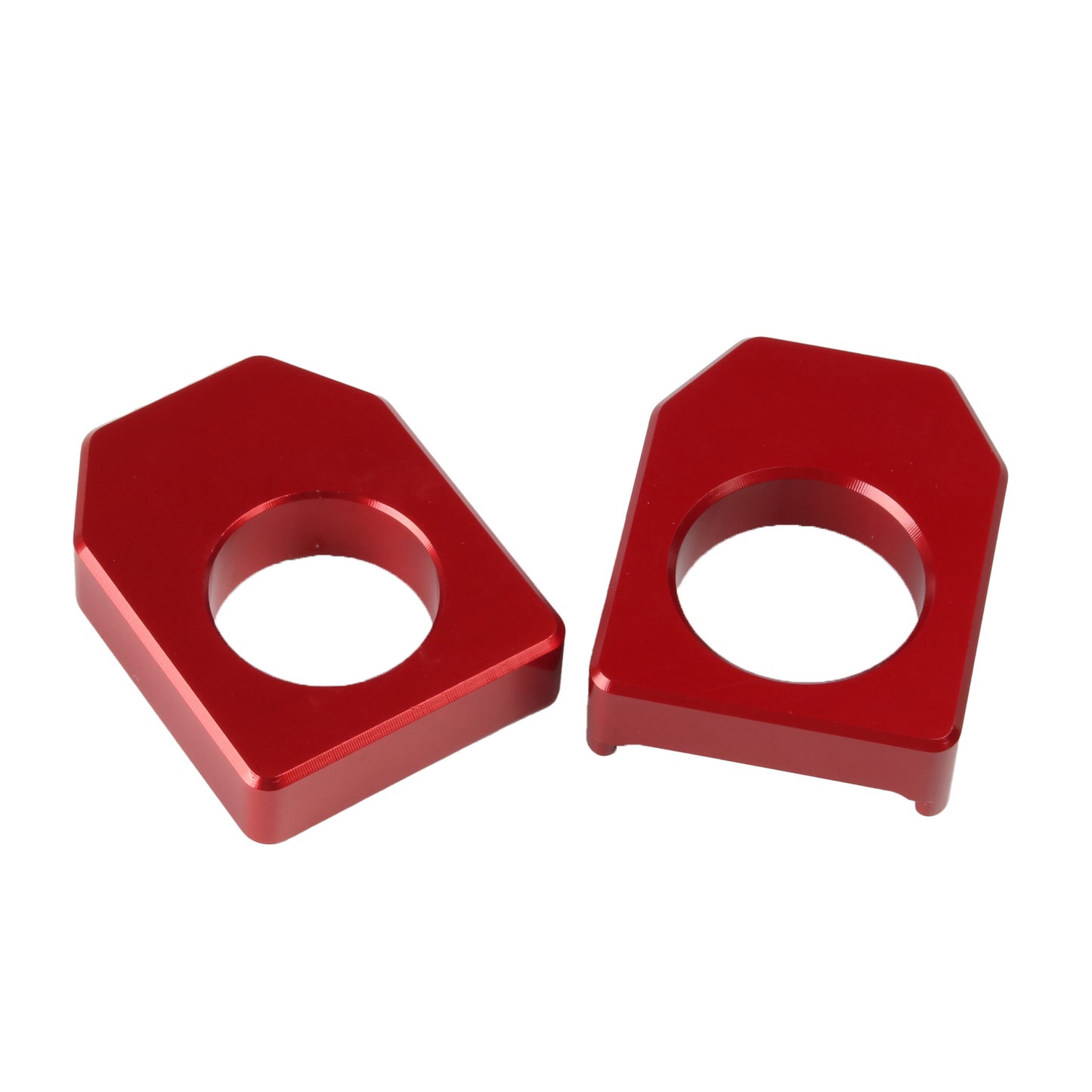 for Honda CR125R/250R CRF250R/X CRF450R CNC Red Rear Axle Block Chain Adjuster