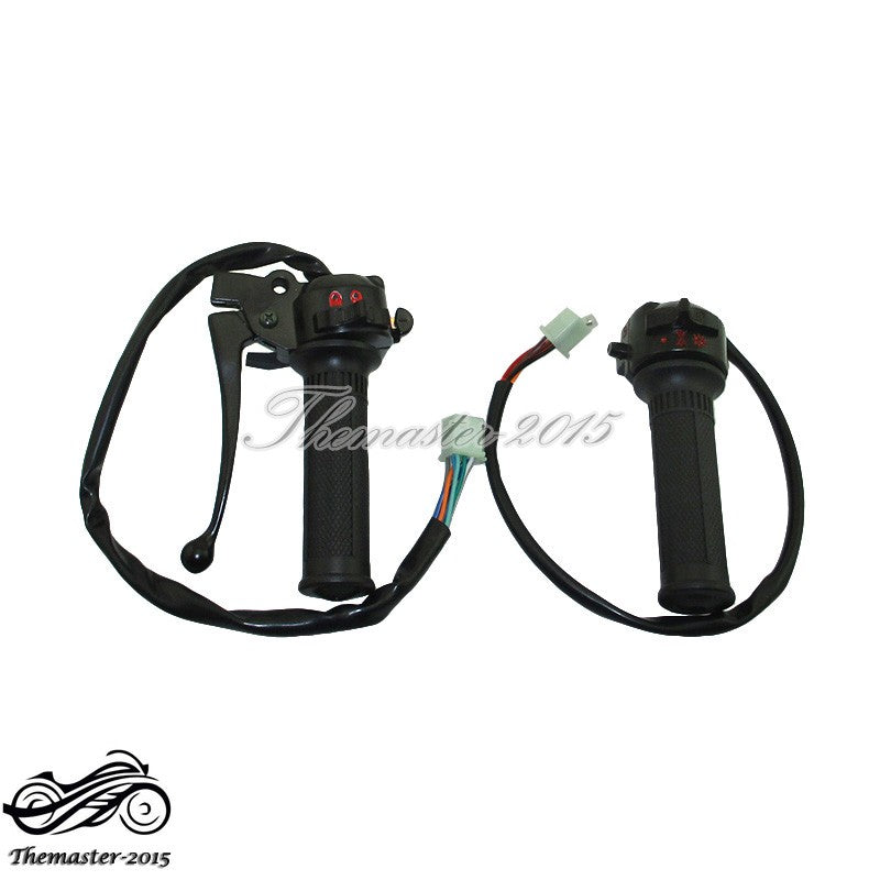 Handlebar Switch Lever Grips Set for Honda Replica Monkey Bike Z50 Q