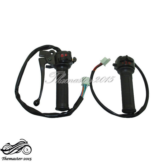 Handlebar Switch Lever Grips Set for Honda Replica Monkey Bike Z50 Q