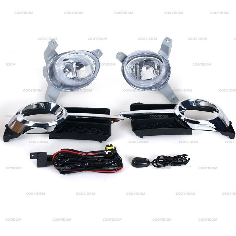 1 set Front Fog light Fog Lamp Cover Bezel for Chevrolet Aveo sedan/Lova 2007-10
