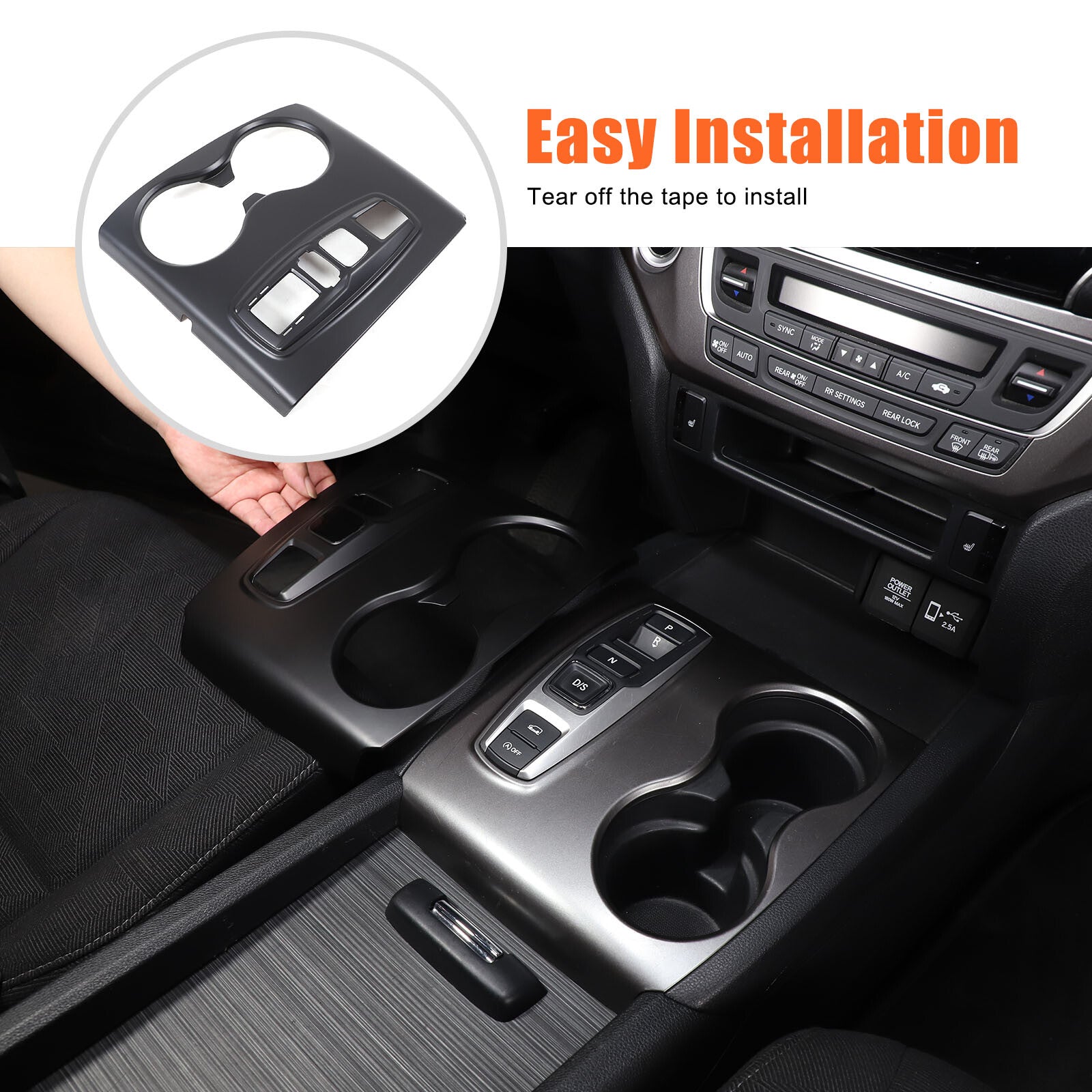 Center Storage Armrest Box Liner Cushion Cover for 2021 - 2023 for Subaru Outback- v