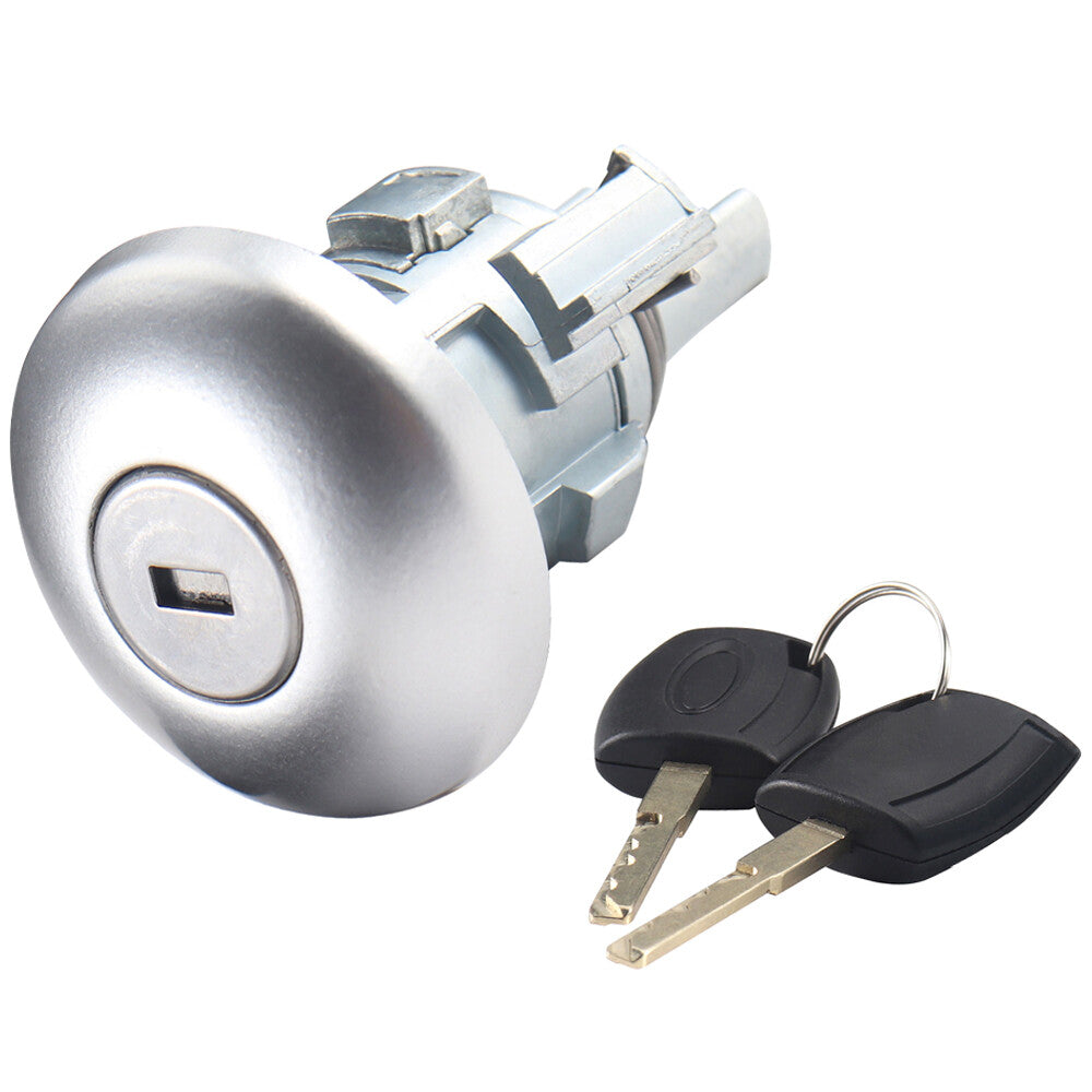 For 2014-2019 Transit MK8 Custom/Tourneo Custom Front Door Lock Barrel w/ 2 Keys Q