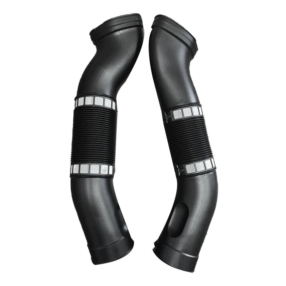Left+Right Air Intake Hose Set for Mercedes CL500 S430 S500 00-06 S55 AMG 01-02 Q