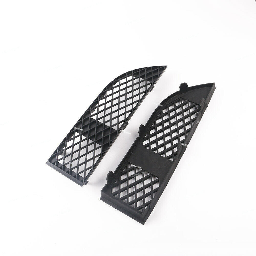 3PCS Front Bumper Lower Grille Plastic Grid Grill for BMW 7 Series E65 E66 LCI