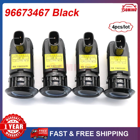 4PCS New Black PDC Parking Sensor 96673467 for Chevrolet Captiva Sport 96673464 Q