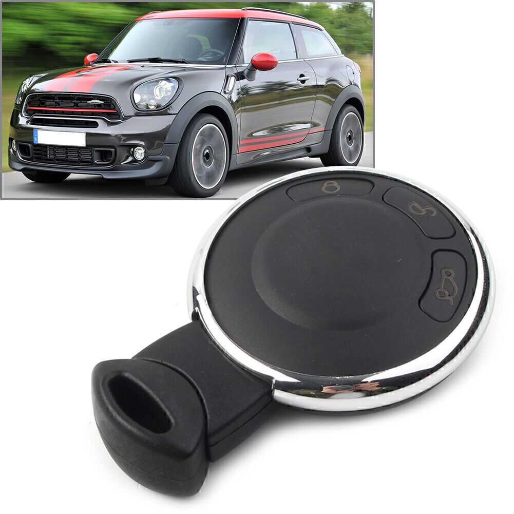 Remote Key Shell Case Fob 3 Button Replacement Fit for BMW for Mini Cooper 2007-2014 Q