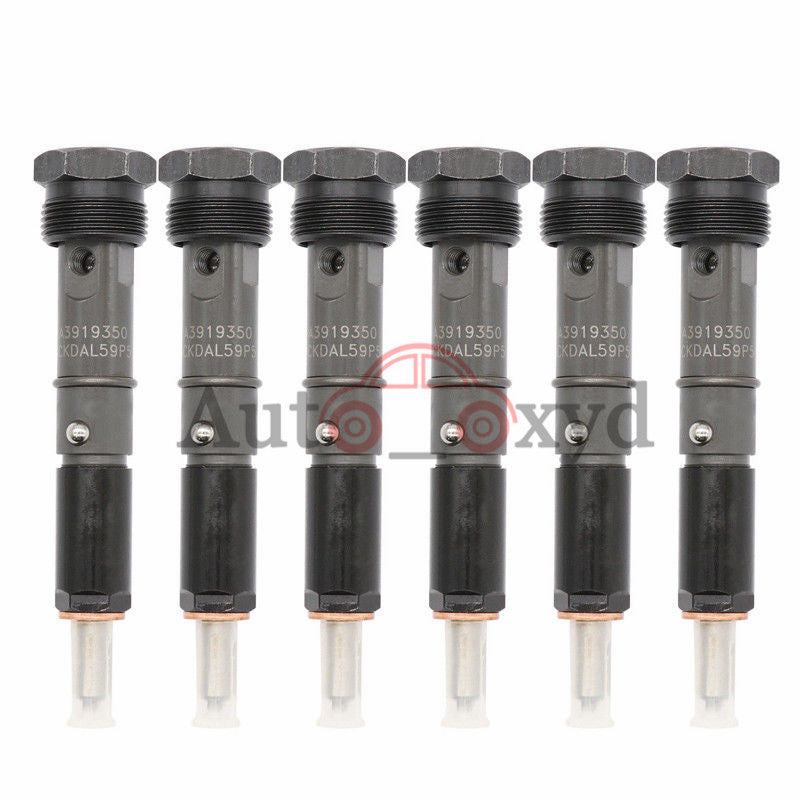 0432131837 6X 6BT 50hp Fuel Injectors First Gen for Dodge 5.9L 1989-1993