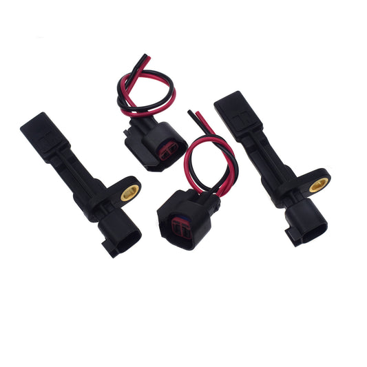 Rear ABS wheel speed sensor and wiring harness 2-piece kit for Jeep for Wrangler and for Dodge Nitro