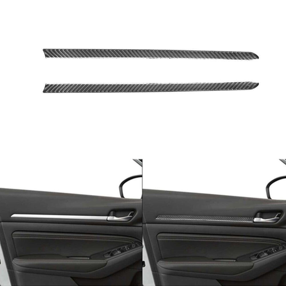 Red Carbon Fiber Interior Hand Brake Accent Cover Trim For Fiesta 2011-2015 v