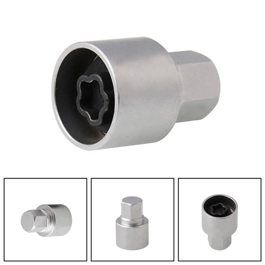 Car Tire Wheel Lock Screw Lug Nut Bolt Anti-Theft 41 Removal Key Socket for BMW Q