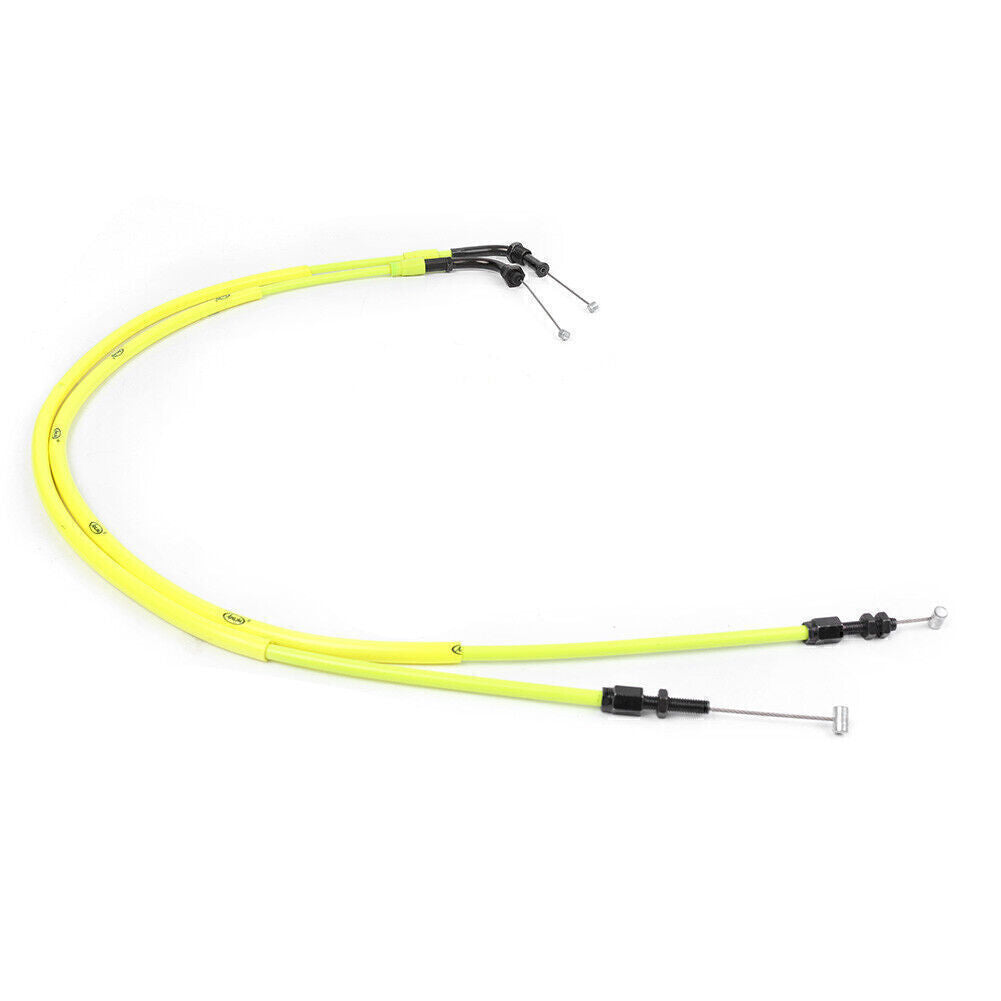 Motor Throttle Cables Wire Line Fit for Honda CB400VTEC 1/2/3/4 1999-2016 15 YELLOW Q