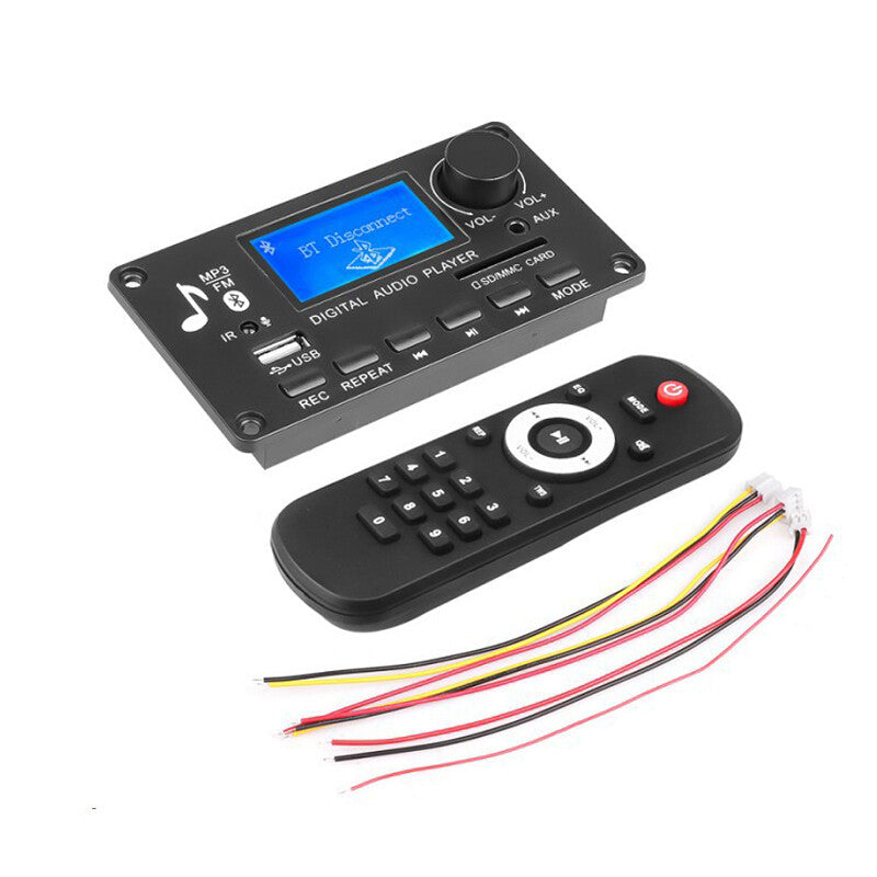LCD Screen Lossless MP3 Decoder Board Module Bluetooth 5.0 Power Amplifier v