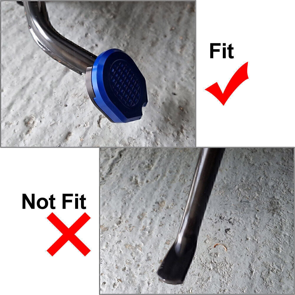 Seitenst?nder Verl?ngerung Pad Schwarz f¨¹r for HONDA FORZA 350 300 250 125 2018-2021