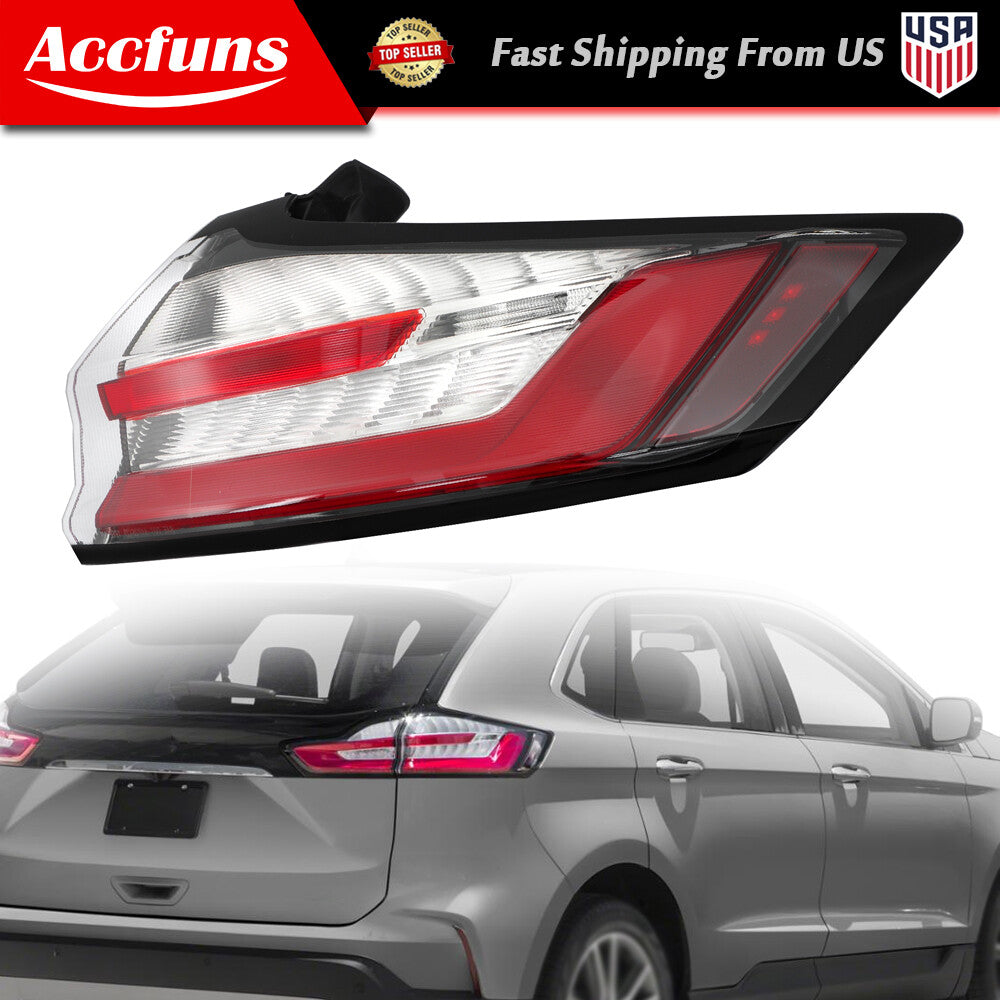 The rear right-hand side housing features black LED taillights suitable for the 2019-2023 Edge SE SEL- n